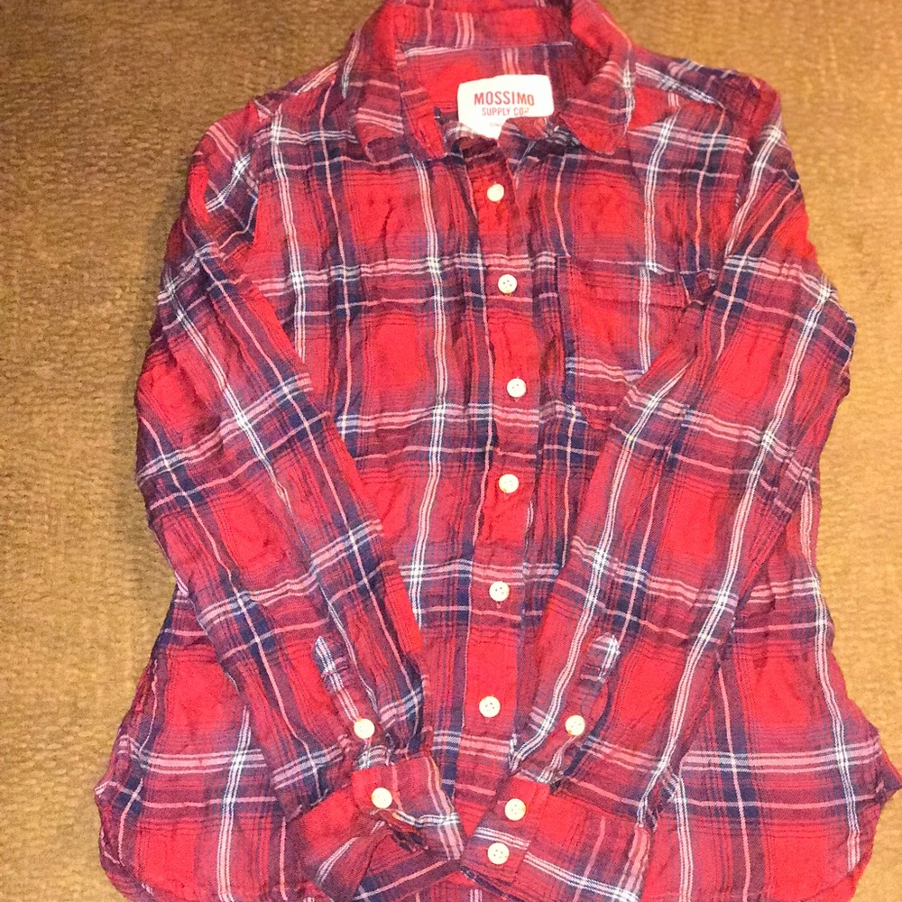 Plaid top